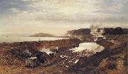 Benjamin Williams Leader The Excavation of the Manchester Ship Canal oil painting